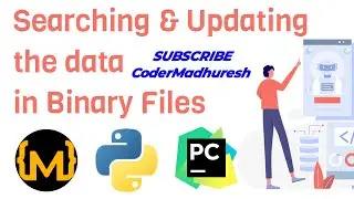 Searching and Updating the data in Binary File (in Hindi) | Python Lecture 34 | tell(), seek()...