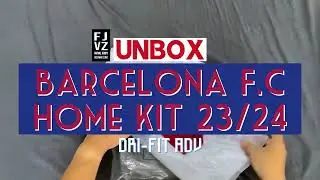 FC Barcelona 23-24 Home Kits - Authentic Version