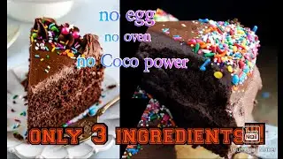 Oreo Chocolat forest with only 3 ingredients!!!!(no oven,no Coco power)!!!!!