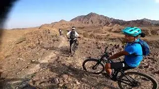 Super Fun with E-Bikes at Shawka Mountains in Ras Al Khaima UAE