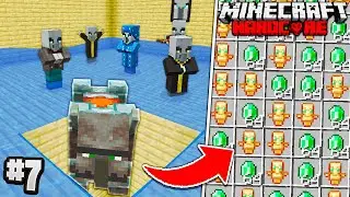 I Built an UNLIMITED RAID FARM in Hardcore Minecraft! (Episode 7)
