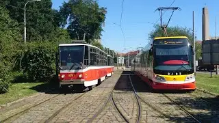 Praha, one of the last Tatra T6A5 train; 21.08.2020