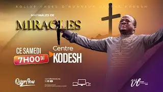Voir la face de DIEU et être sauvé l MATINALE DE MIRACLES l 02/11/2024