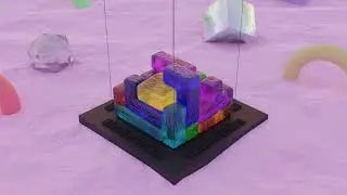 3D Softbody Tetris S4