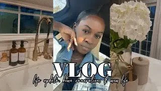 VLOG: day in the life, life update and home updates & renovations