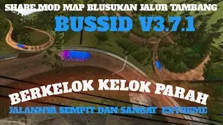 Kelok Extreme Full Jalan Tanah ! Mod Map Blusukan Extreme By @AliyanGMP Bussid 3.7.1