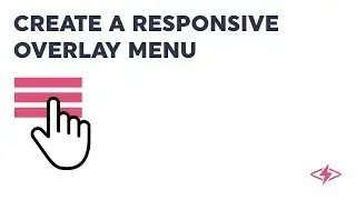 Create a responsive overlay menu