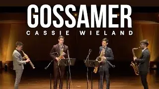 Gossamer by Cassie Wieland | ~Nois Saxophone Quartet