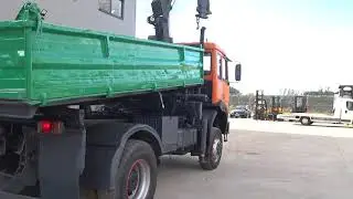 Iveco Magirus 170-23 (GRAND PONT / 4X4 / SUSPENSION LAMES / GRUE) ID: 15733 (good)