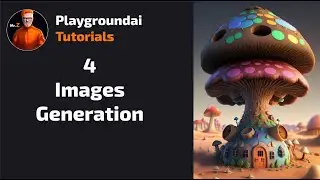Canvas editor: 4 Images Generation and creative workflow