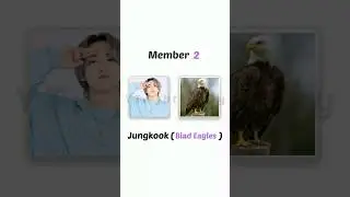 BTS member favourite birds🐥🦅 #bts #btsshorts