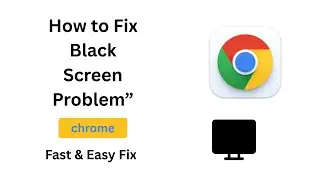 Fix Chrome Black Screen? IN SECONDS! (2025 Working Solution)