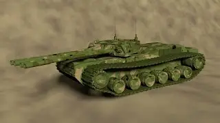 Риггинг гусениц танка в Blender