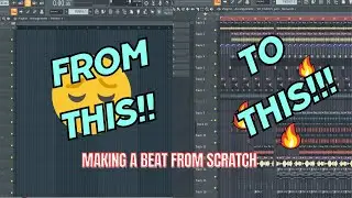 CREATED A HIT  FROM SCRATCH ON FL STUDIO!!