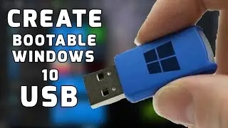 How to make bootable windows 10 USB   Bootable USB windows 10