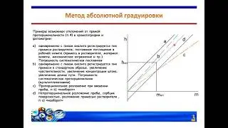 Лекция №1_2: Методы количественных определений.