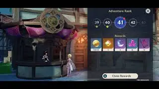 Genshin Impact Extras: Adventure Rank 41 Rewards