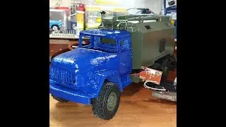 3D модель кабины Зил 131. Zil131 Wpl