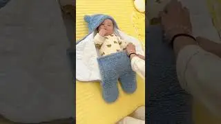 Selimut bedong bayi instan #barangunik #shorts #selimutbayi