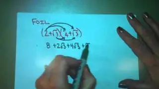 A11-8 X Divide Radical Exp 2 binomials and DP.m4v