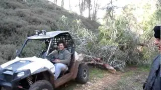 חבורת פולריס בשרות קק"ל, פינוי צירים ביער ברעם