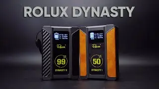 Rolux - это Rolex в мире аккумуляторов | Обзор V-mount Dinasty I (50Wh) и Dynasty II (99 Wh)