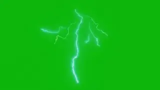 Lightning Thunder Effects | Thunder storm lightning with clouds green screen 