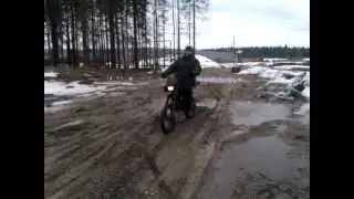 Ирбис ттр 125 по грязи 2