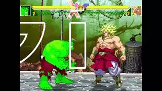 Mugen: UMVC Hulk vs Broly N