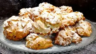 Мягкое ЯБЛОЧНОЕ Печенье ВКУСНОЕ, мягкое, как булочки. Простое и быстрое печенье к чаю