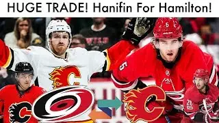 Noah Hanifin For Dougie Hamilton Trade Discussion