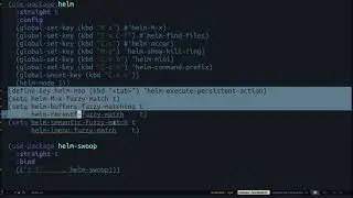Helm on GNU/Emacs