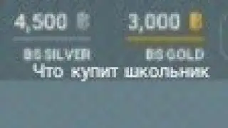 Что купит школьник на 3000 голды в Block Strike ?
