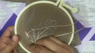 Hand Embroidery Design #3 | Hand Work Design At Home