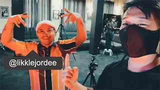 Playing Guitar for Likkle Jordee!