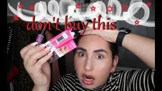 TESTING nyx the brow glue HONESTLY THE WORST PRODUCT