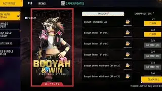 Booyah win event female bundle complete 😀#freefire #viral