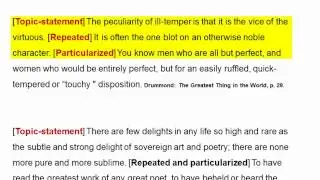 2.3 How to write definitive statement paragraphs- Contrasts, Contraries, Examples- Lesson 3 of 3