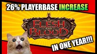 FAB TCG Active Playerbase Growth ➤ Popularity is rising! FAB TCG