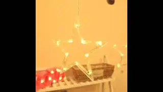 Светодиодная гирлянда штора Звезды