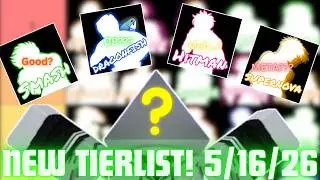 UBG'S NEWEST TIERLIST! 5/16/26 - UNTITLED BOXING GAME