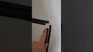 Light line on a stretch ceiling