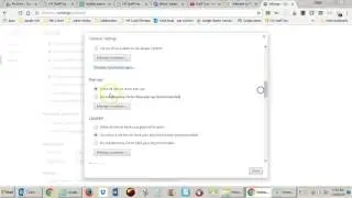 Google Chrome - how to manage pop ups