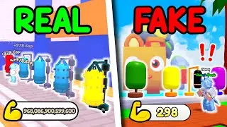 I Played *FAKE COPIES* Of Arm Wrestle Simulator.. And This Happened