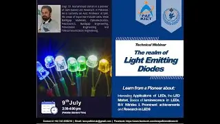 Technical Webinar: The Realm of Light-Emitting Diodes by Dr. Usman