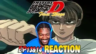 EVOLVING DRIFT! || Initial D First Stage Reaction Ep 13 & 14