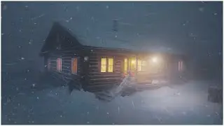 Loud Blizzard, Snow Storm & Wind Sounds for Sleeping┇Winter Storm Ambience┇Heavy Wind & Blowing Snow