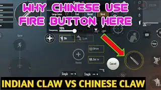 Why Chinese Use Thumb For Fire || CHINESE Claw Vs Indian Claw ||Pubg Mobile India
