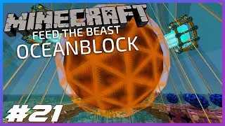 FTB OceanBlock Ep.21 Draconic Evolution Energy Core Tier 8
