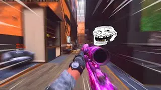 ACTING LIKE A BOT THEN POPPING OF WITH MY SMG (HILARIOUS)